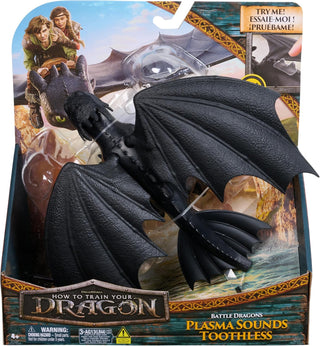 Como Entrenar A Tu Dragon Toothless Plasma Sound Spin Master