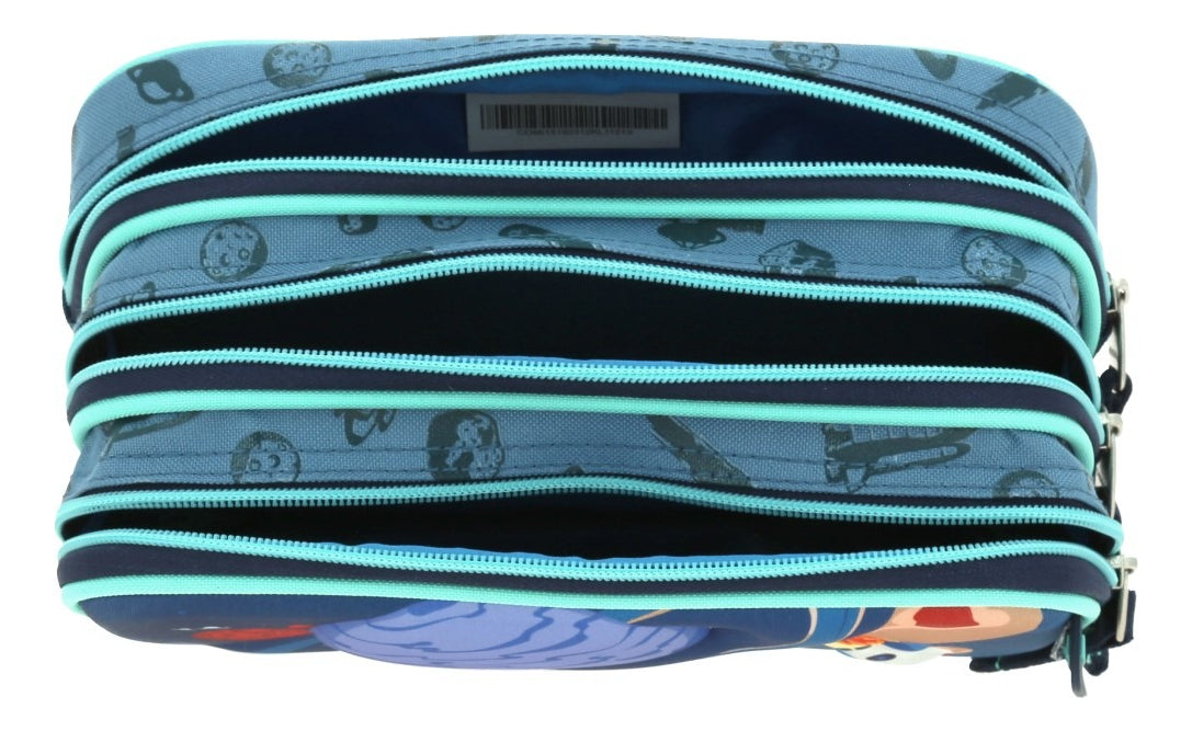 Lapicera 3d Estuche Triple Cierre Galaxia Found Chenson
