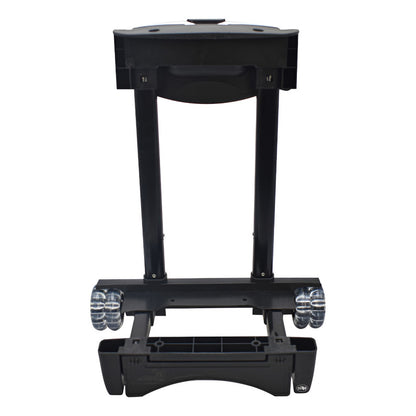 Carrito Escolar Negro Con Ruedas City Hunter 808-13 Altura Ajustable
