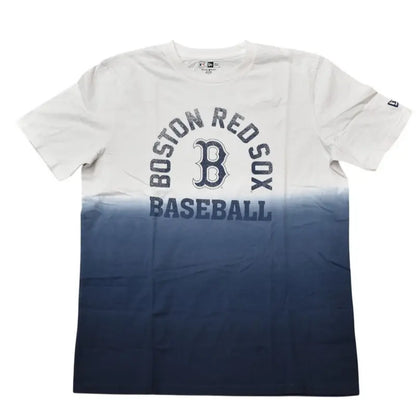 Playera Boston Redsox Color Blanco Con Azul MLB Para Hombre Talla L New Era