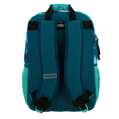 Mochila Planetas Con Porta Tablet Estampado Primaria Chenson