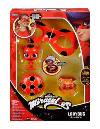 Miraculous Ladybug Dress Up Set Disfraz Basico Playmates Toy