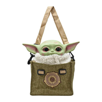 Extraterrestre de peluche con bolsa transportadora #2 27cm