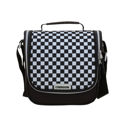 Mochila Lonchera Tart Cuadros Porta Tablet Primaria Chenson
