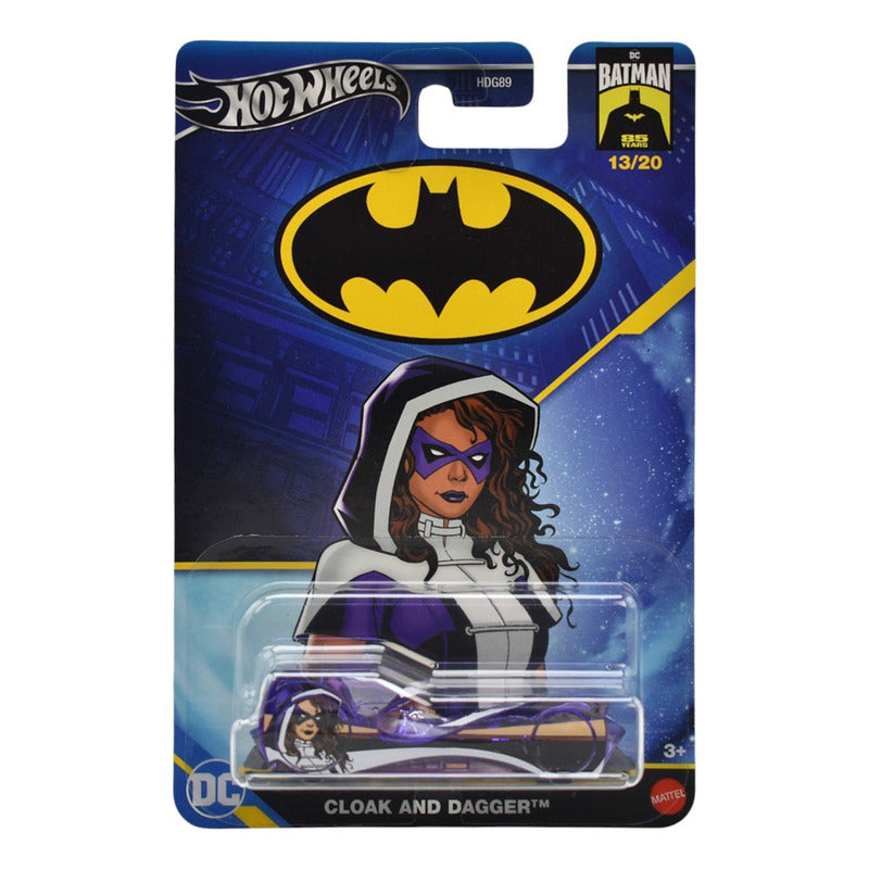 Hot Wheels Batman Hdg89 Pack 5 Vehiculos #8 Mattel Multicolor