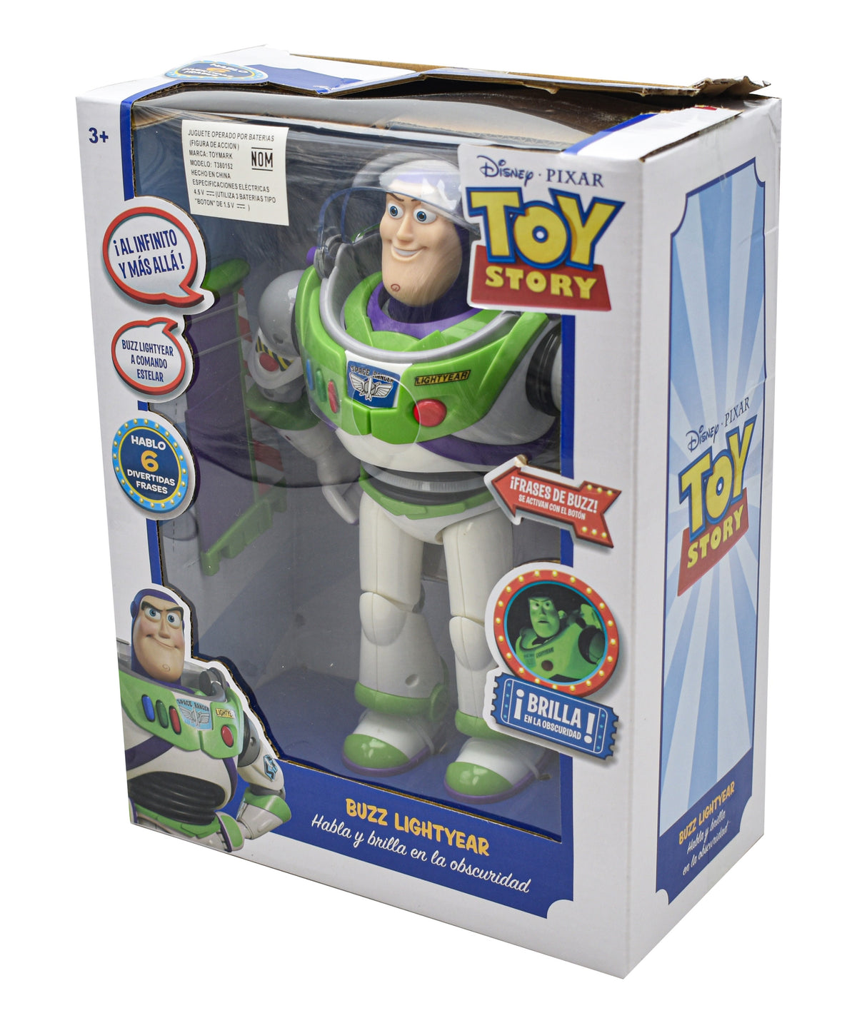 Disney Toy Story Buzz Lightyear Sonidos Brilla Toymark Cf
