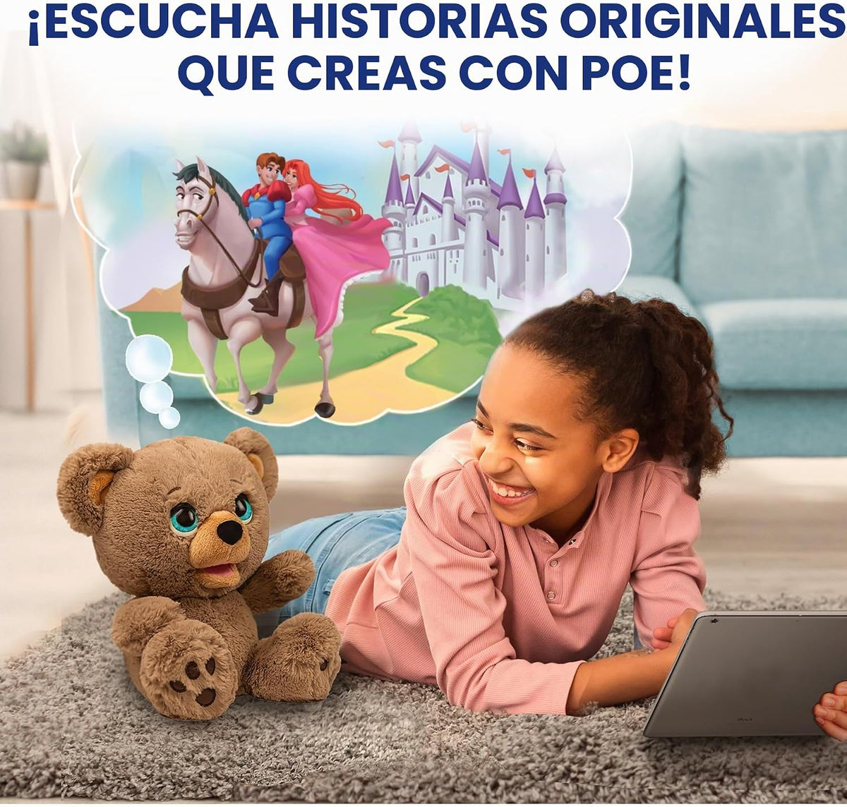 Poe El Oso De La Historia De Ia Peluche Interactivo Famosa