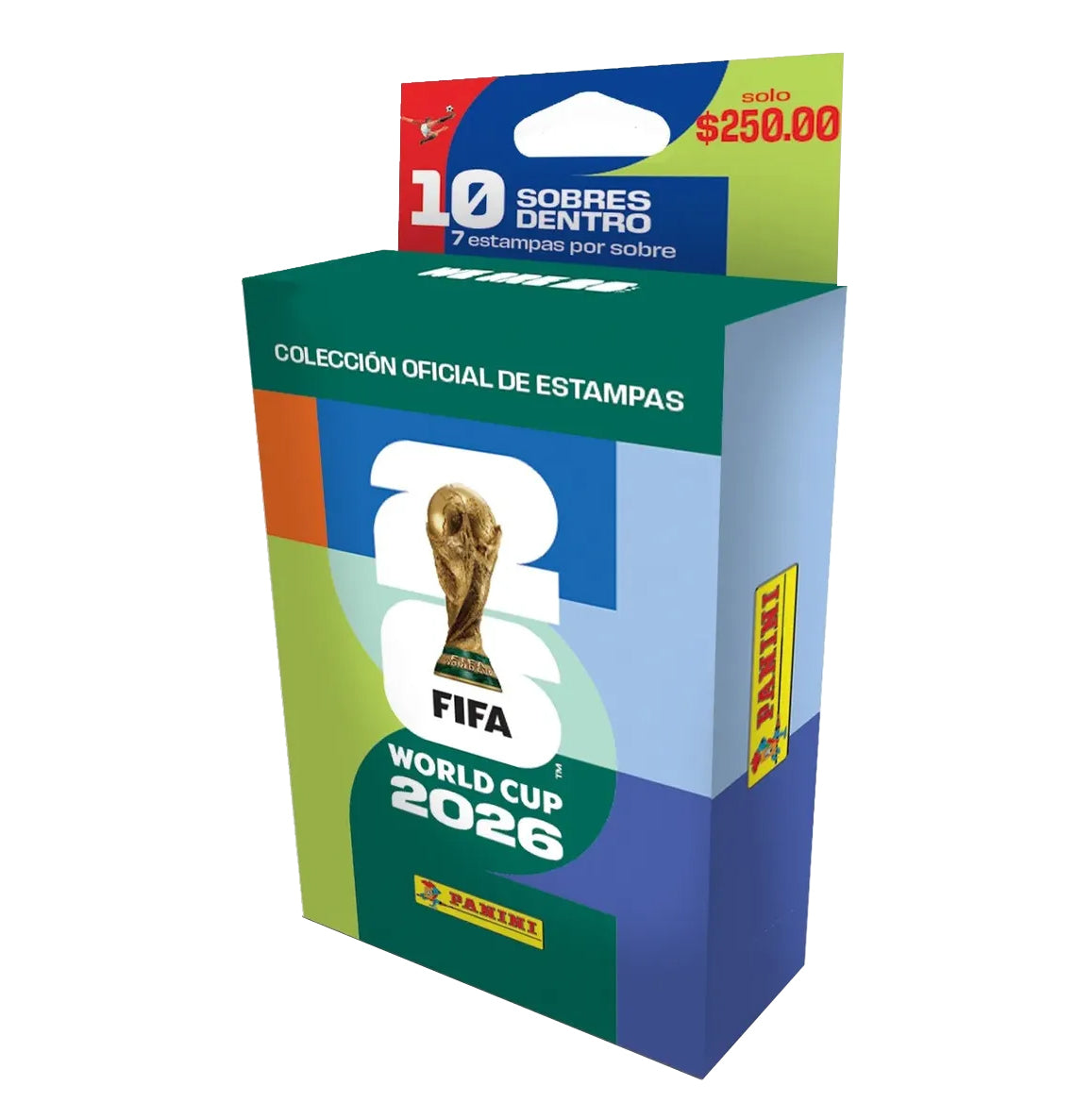 Copa Mundial Fifa 2026 Pack Album Duro Y 10 Sobres Panini