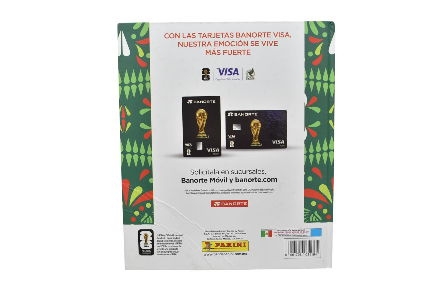 Album Fifa Mundial 2026 Pasta Dura Panini Cf