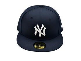 New Era Gorra New York Yankees MLB Azul Marino 6 3/4 59 Fifty Diseño Oficial Apto para Fans de MLB Gorra Deportiva Cómoda y Funcional