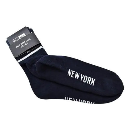 Calcetines Crew 1 Par Azul Oscuro 39-42 New Era
