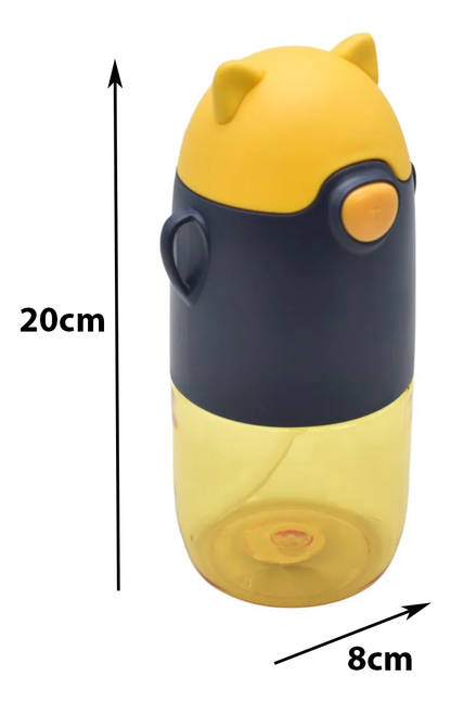 Botella En Forma De Oso Cute Bear 650ml Sm22hat360