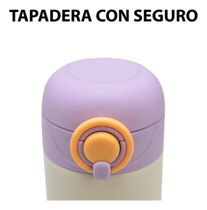 Termo Hermetico Estampado Acero Inoxidable 400ml Sm23cou328