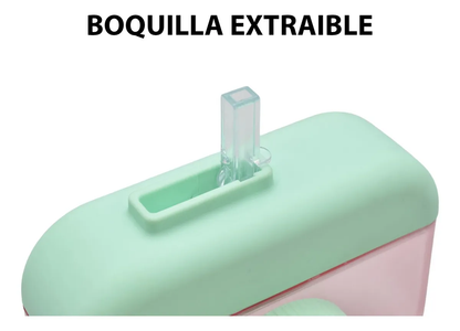 Botella Forma De Camara Boquilla Extraible 400ml Sm22hat232