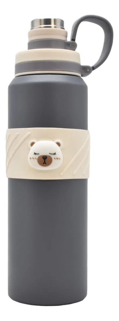 Termo Hermetico Oso De Acero Inoxidable 800ml Sm23hat011