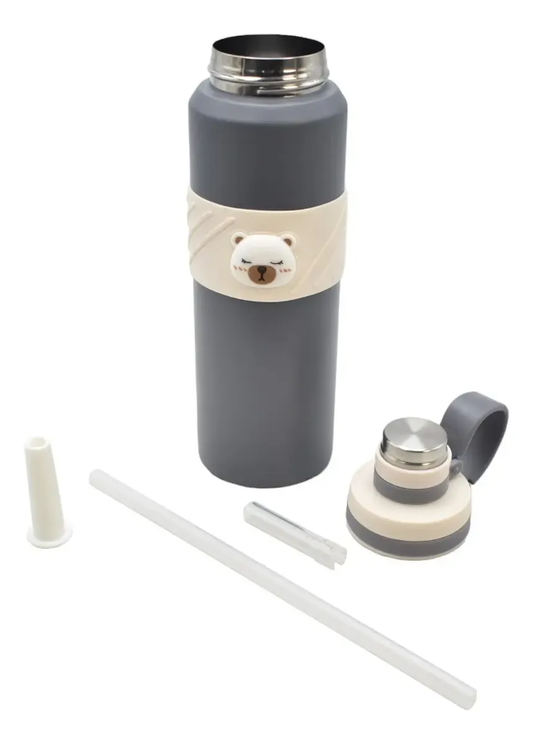 Termo Hermetico Oso De Acero Inoxidable 800ml Sm23hat011