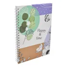 Cuaderno Tapa Dura Cuadricula 80 Hojas Happy Time Sm24esl514