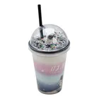 Vaso Plastico Tapa Decorativa Y Popote Astronauta Sm22hat295