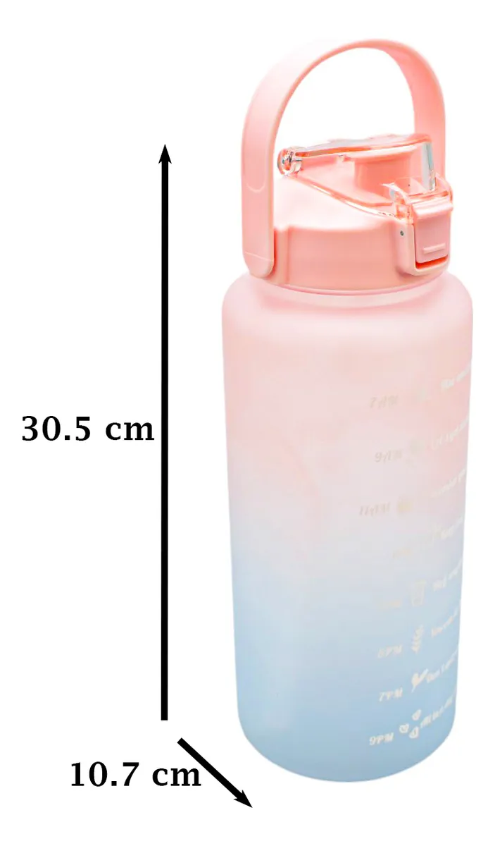Botella Deportiva Arcoiris 2000ml Sm22hat133