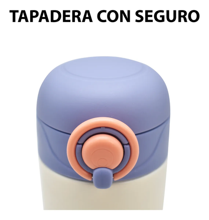 Termo Hermetico Estampado Acero Inoxidable 400ml Sm23cou328