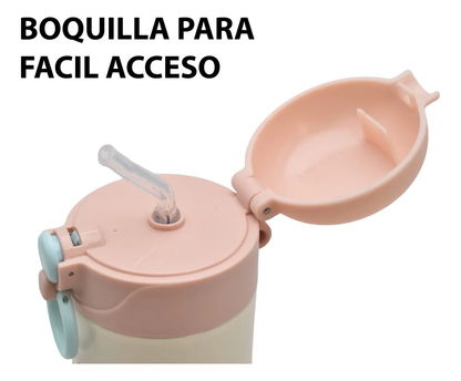 Termo Hermetico Estampado Acero Inoxidable 400ml Sm23cou328