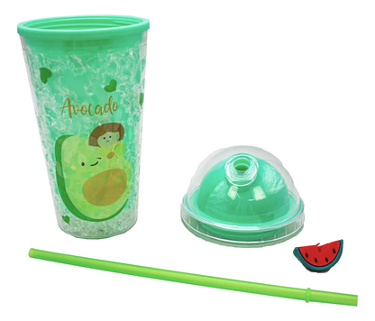Vaso Doble Pared Gel Enfriador Con Luz  H-13