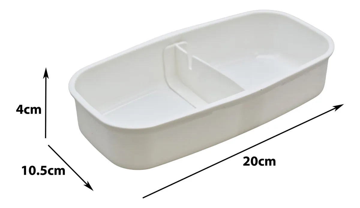 Toper Ko Yi Lunch Box Con Cubierto Y Separador Sm24cou234