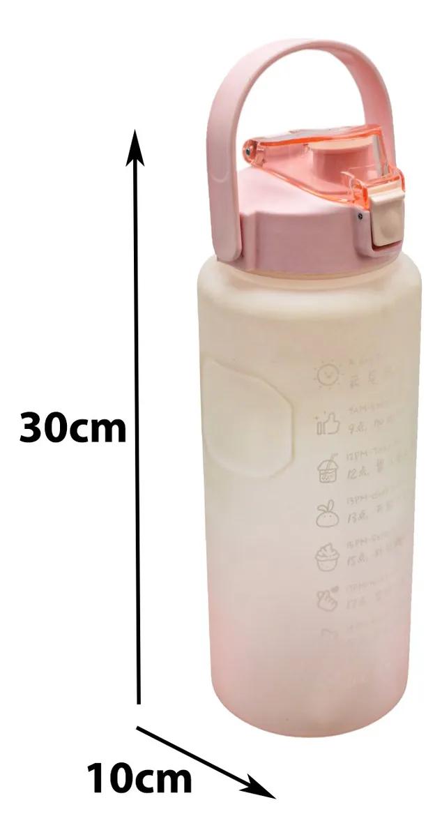Botella Deportiva Caracteres Chinos 2000ml 81485