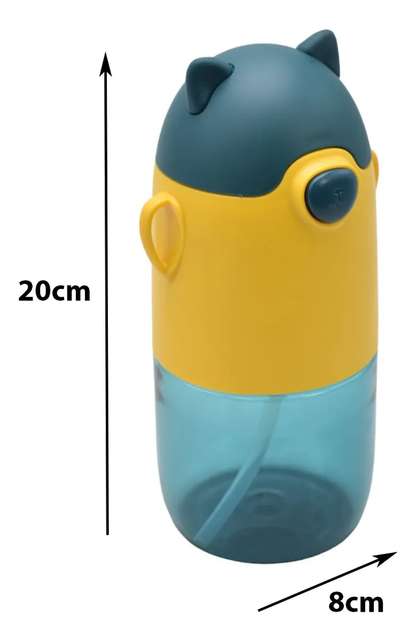 Botella En Forma De Oso Cute Bear 650ml Sm22hat360