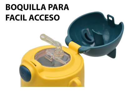 Botella En Forma De Oso Cute Bear 650ml Sm22hat360