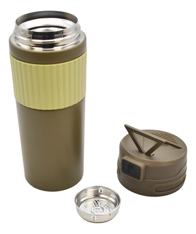 Termo Discoverer Con Termometro Led 480ml Sm22hat109