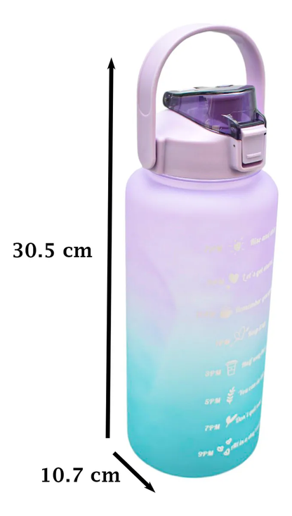 Botella Deportiva Arcoiris 2000ml Sm22hat133