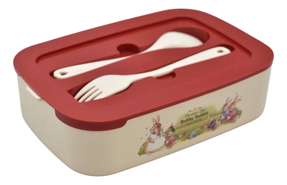 Toper Conejos 3 Niveles Lunch Box Cubiertos 1500ml 82003
