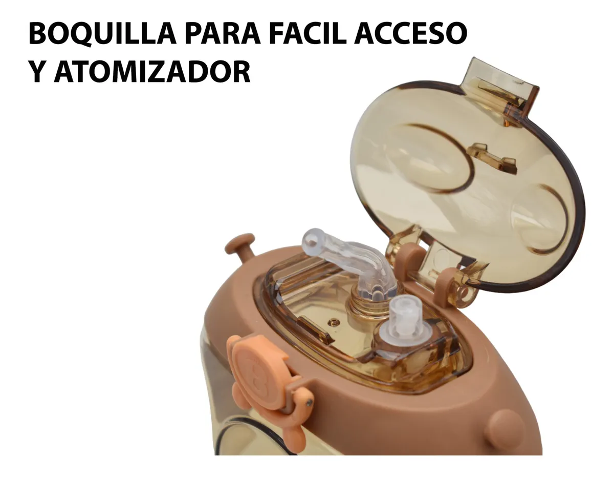Botella Circular Con Asa 500ml Doughn Sm23cou313