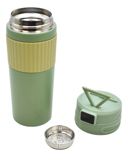 Termo Discoverer Con Termometro Led 480ml Sm22hat109