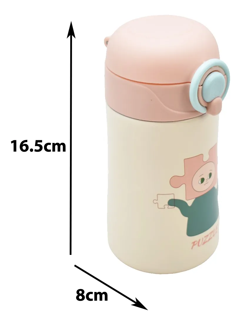 Termo Hermetico Estampado Acero Inoxidable 400ml Sm23cou328