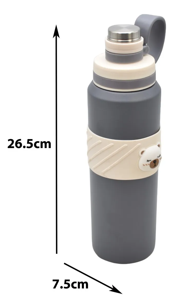 Termo Hermetico Oso De Acero Inoxidable 800ml Sm23hat011