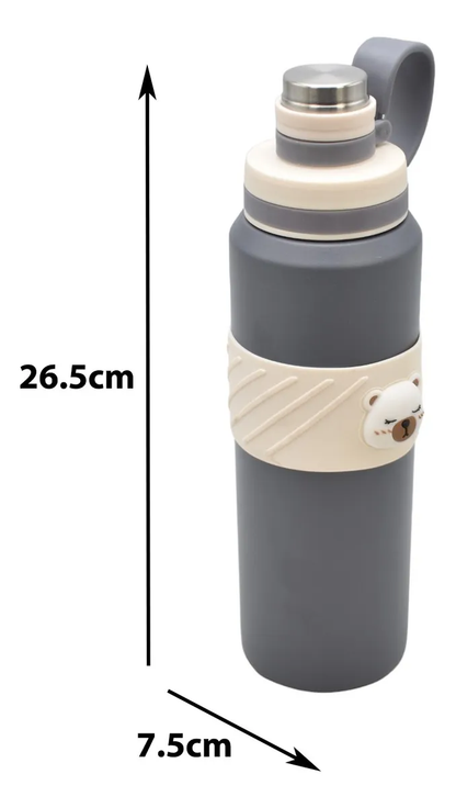 Termo Hermetico Oso De Acero Inoxidable 800ml Sm23hat011