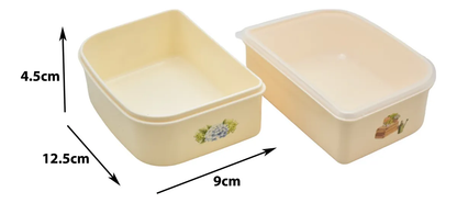 Toper Conejos 3 Niveles Lunch Box Cubiertos 1500ml 82003