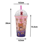 Vaso Doble Pared Gel Enfriador Con Luz Ositos Sm22hat251