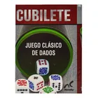Cubilete Forrado De Curpiel 5 Dados Novelty
