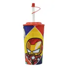 Vaso Lenticular Avengers 5 Personajes Pack 12pz Bestway