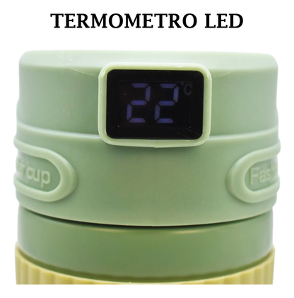 Termo Discoverer Con Termometro Led 480ml Sm22hat109