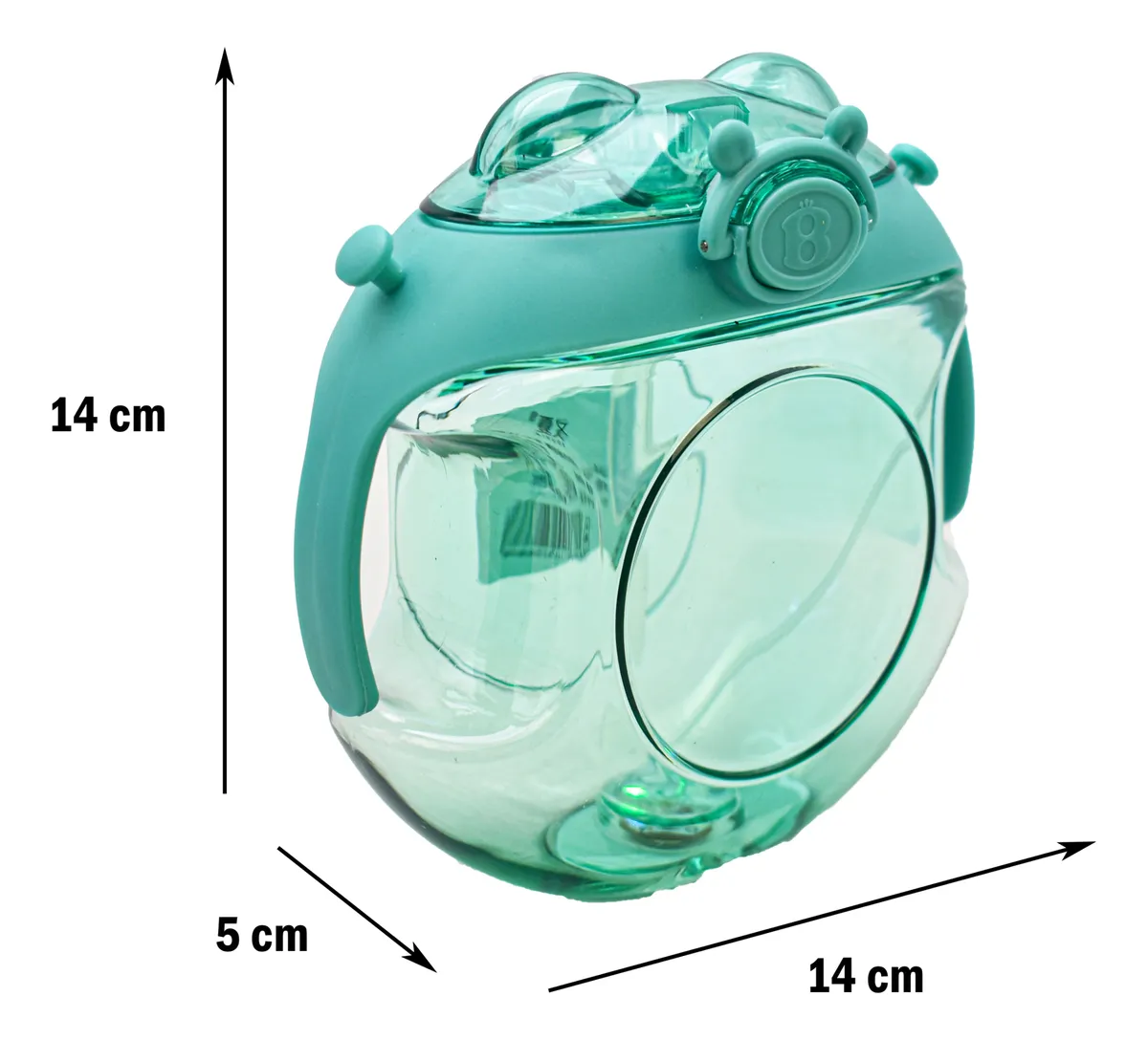 Botella Circular Con Asa 500ml Doughn Sm23cou313