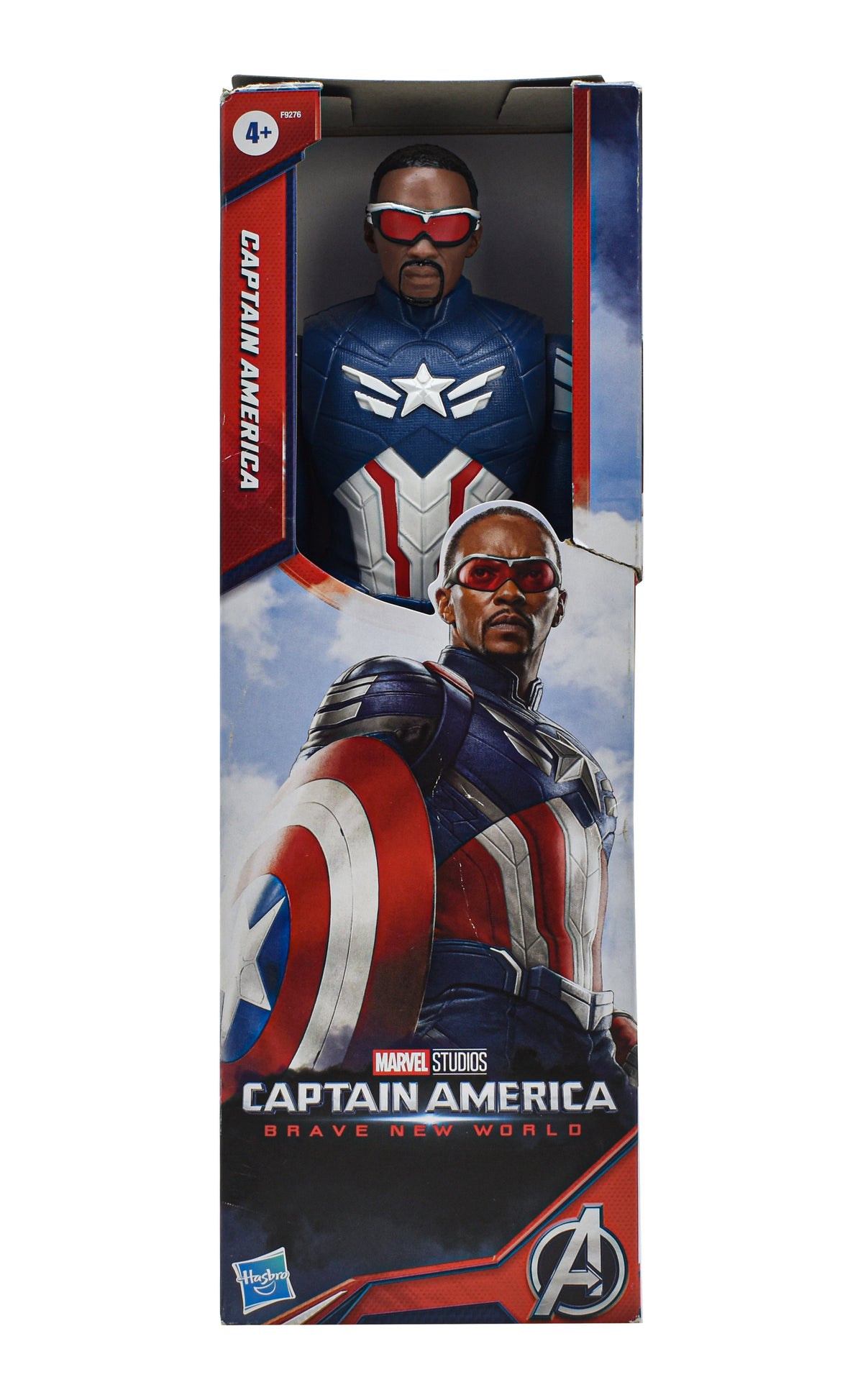 Marvel Capitan America Titan Hero Series 29cm Hasbro Cf - Vista frontal