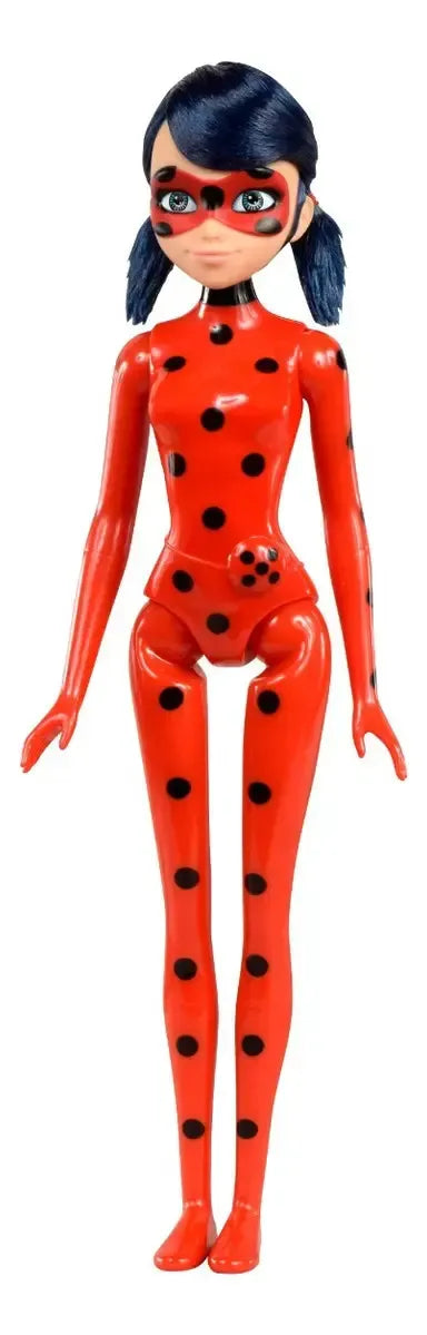 Miraculous Ladybug Y Cat Noir Figuras Basicas Playmates Toy - Detalle compartimentos