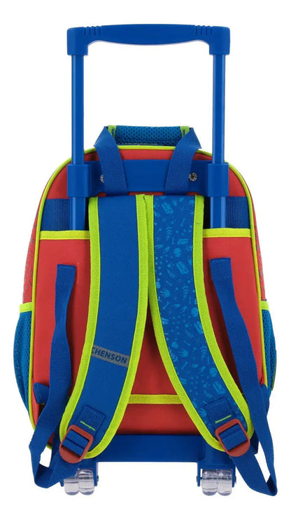 Mochila Con Ruedas Y Chenson - Detalle estampado