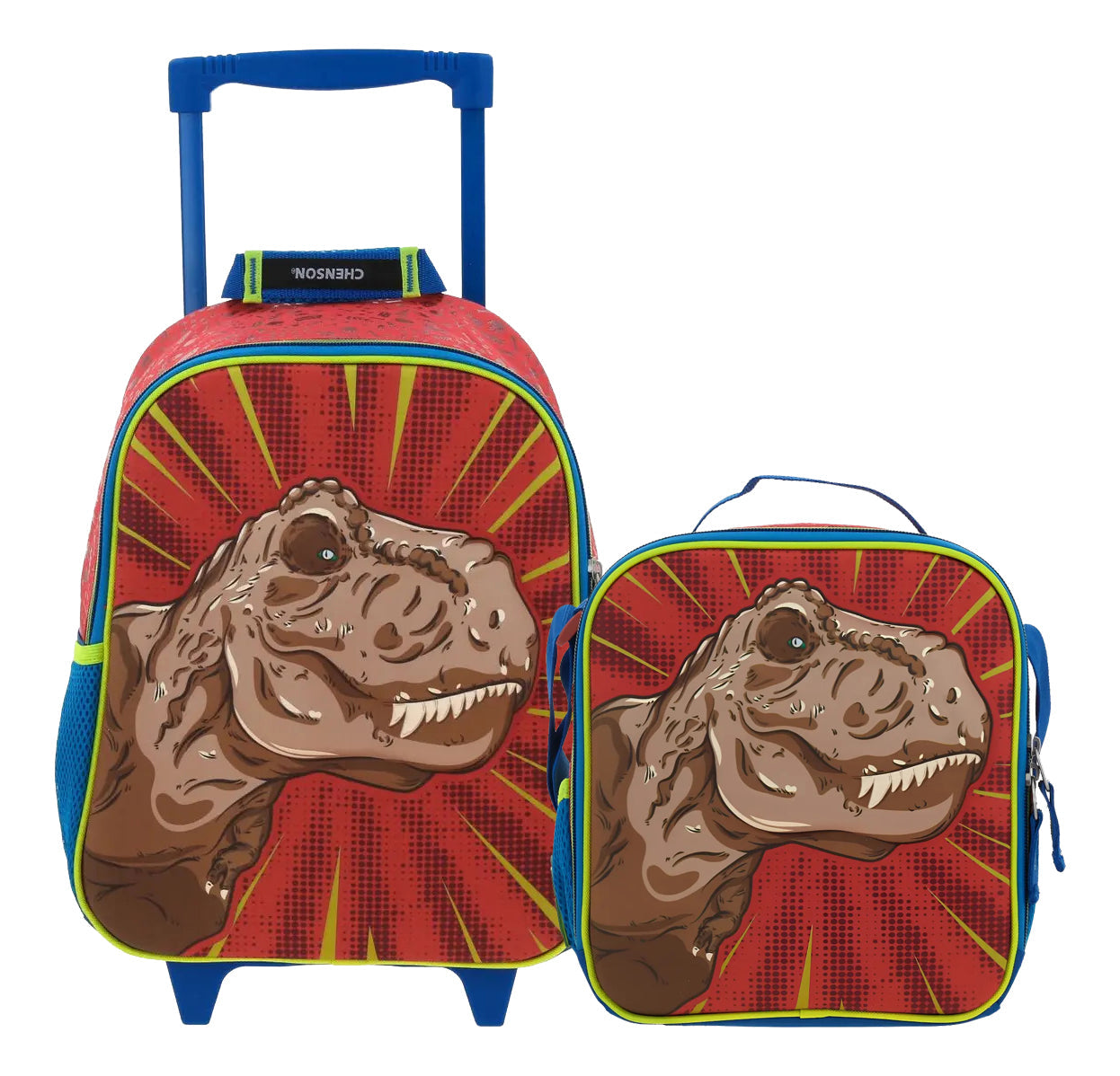 Mochila Con Ruedas Y Chenson - Vista frontal