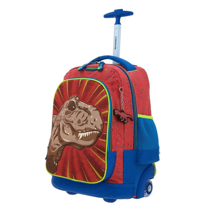 Mochila Con Ruedas Y Chenson - Detalle compartimentos