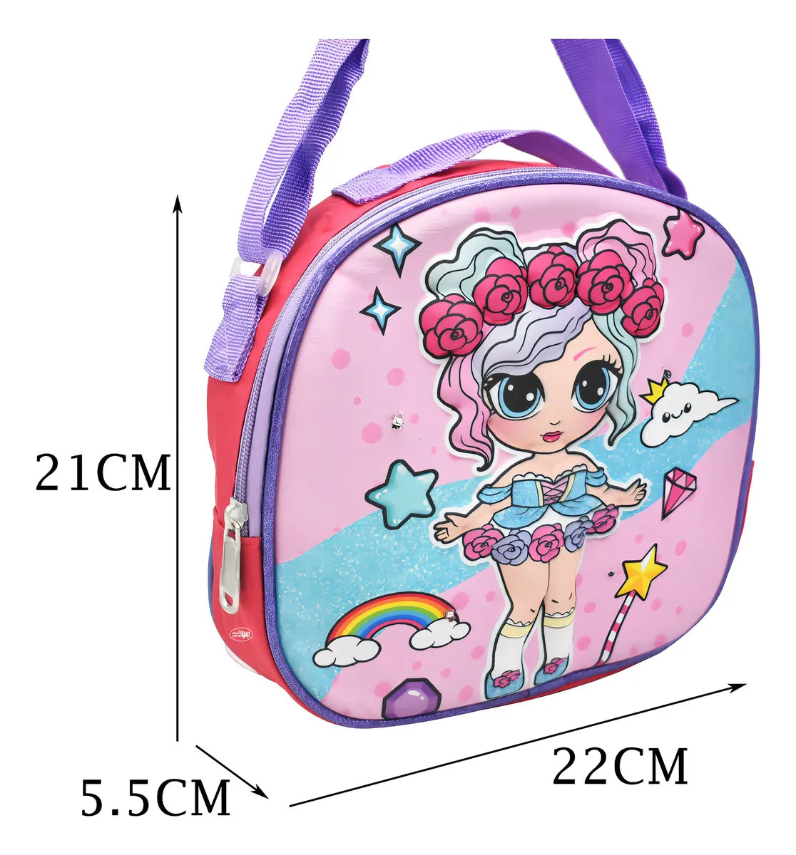 Mochila Escolar Ruedas Lluvia - Detalle cierre